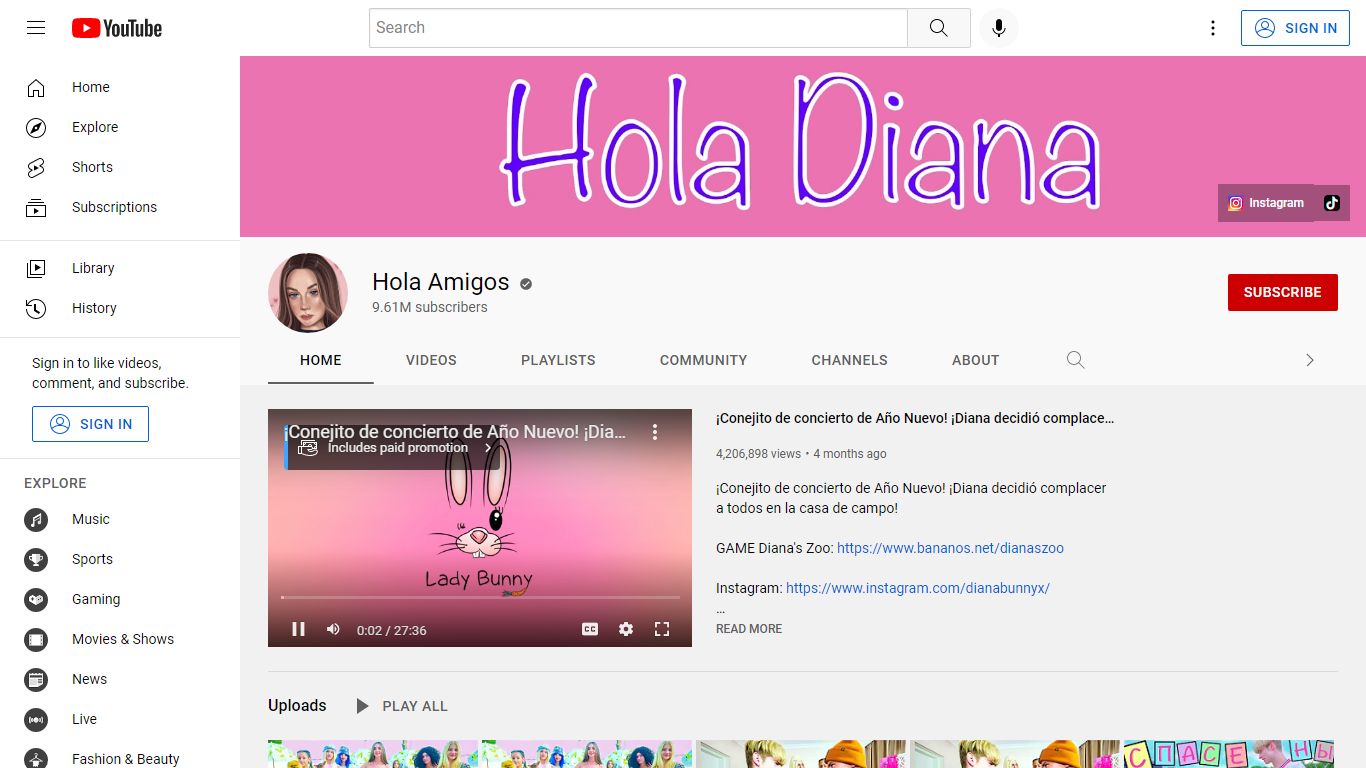 Hola Amigos - YouTube